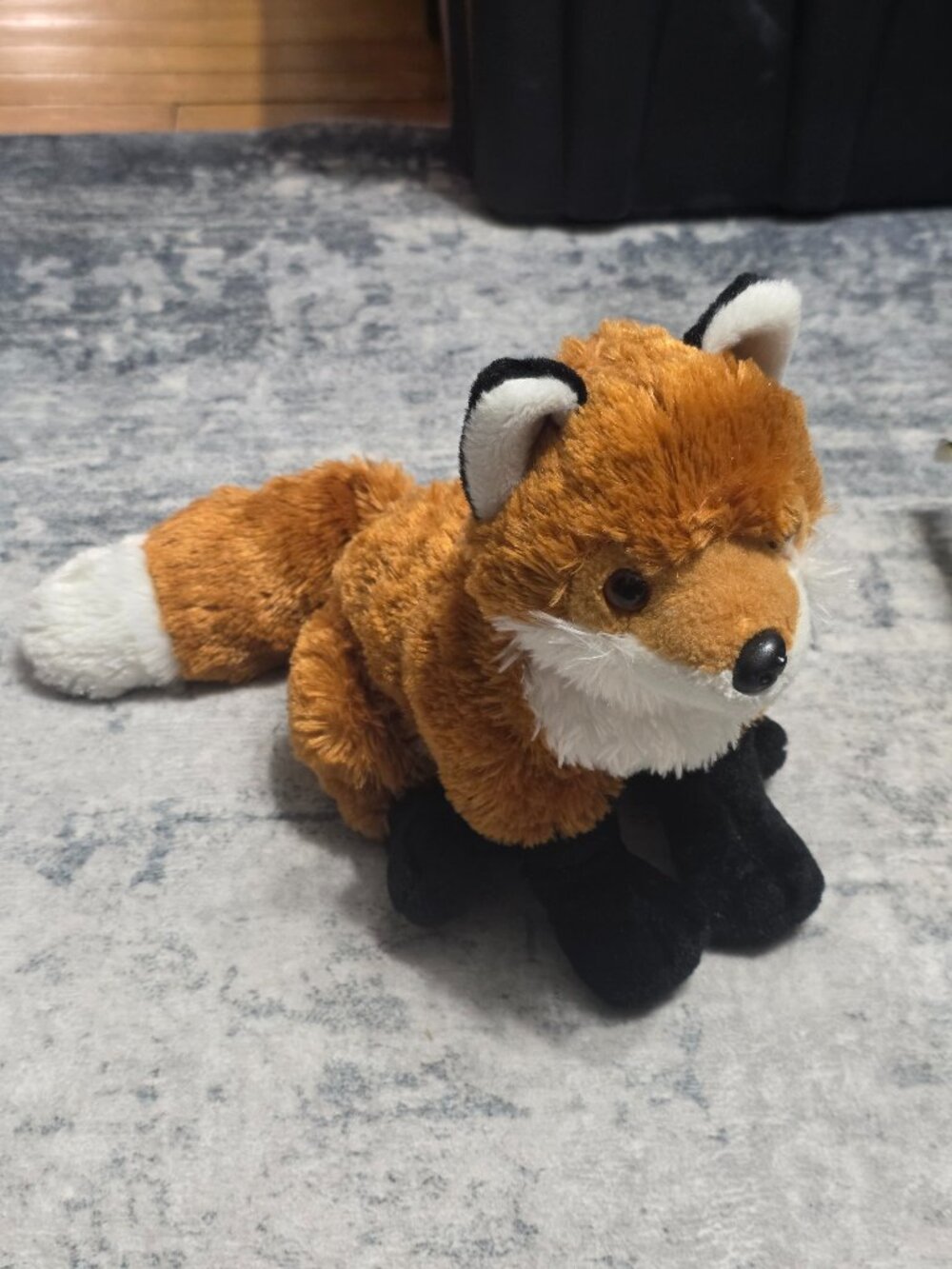 Wild Republic Red Fox Plush 8” Sitting Realistic Stuffed Animal Toy Woodland